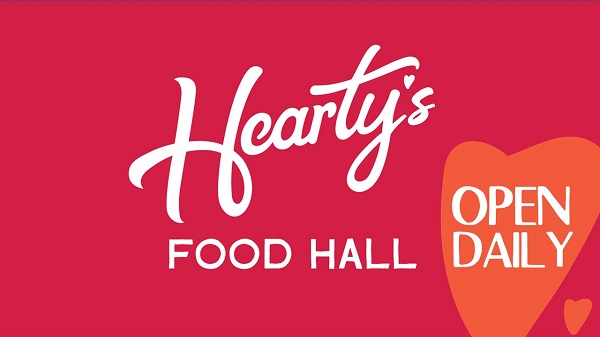 Hearty's Food Hall Logo