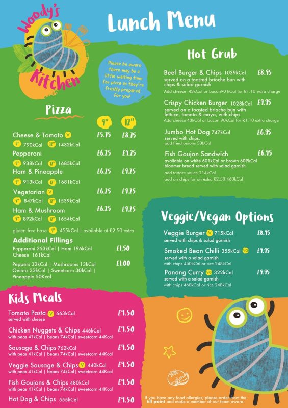 Woody's Kitchen Grass Hoppers